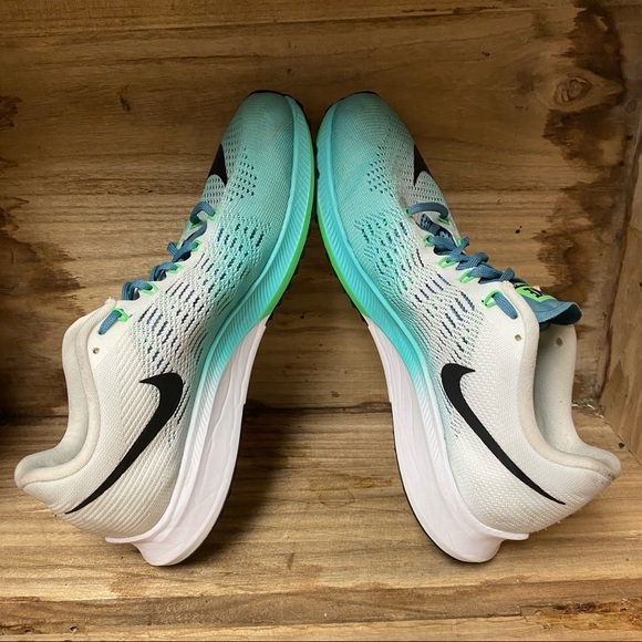 Nike zoom elite 9 bone aqua running sneakers shoes - Picture 6 of 8